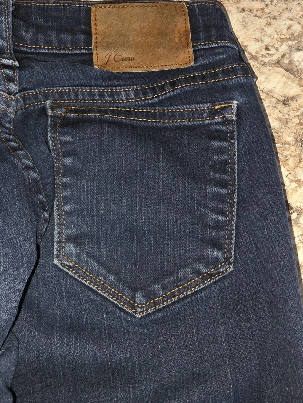 J Crew Toothpick Skimny Ankle Denim Jeans NWOT Size 26